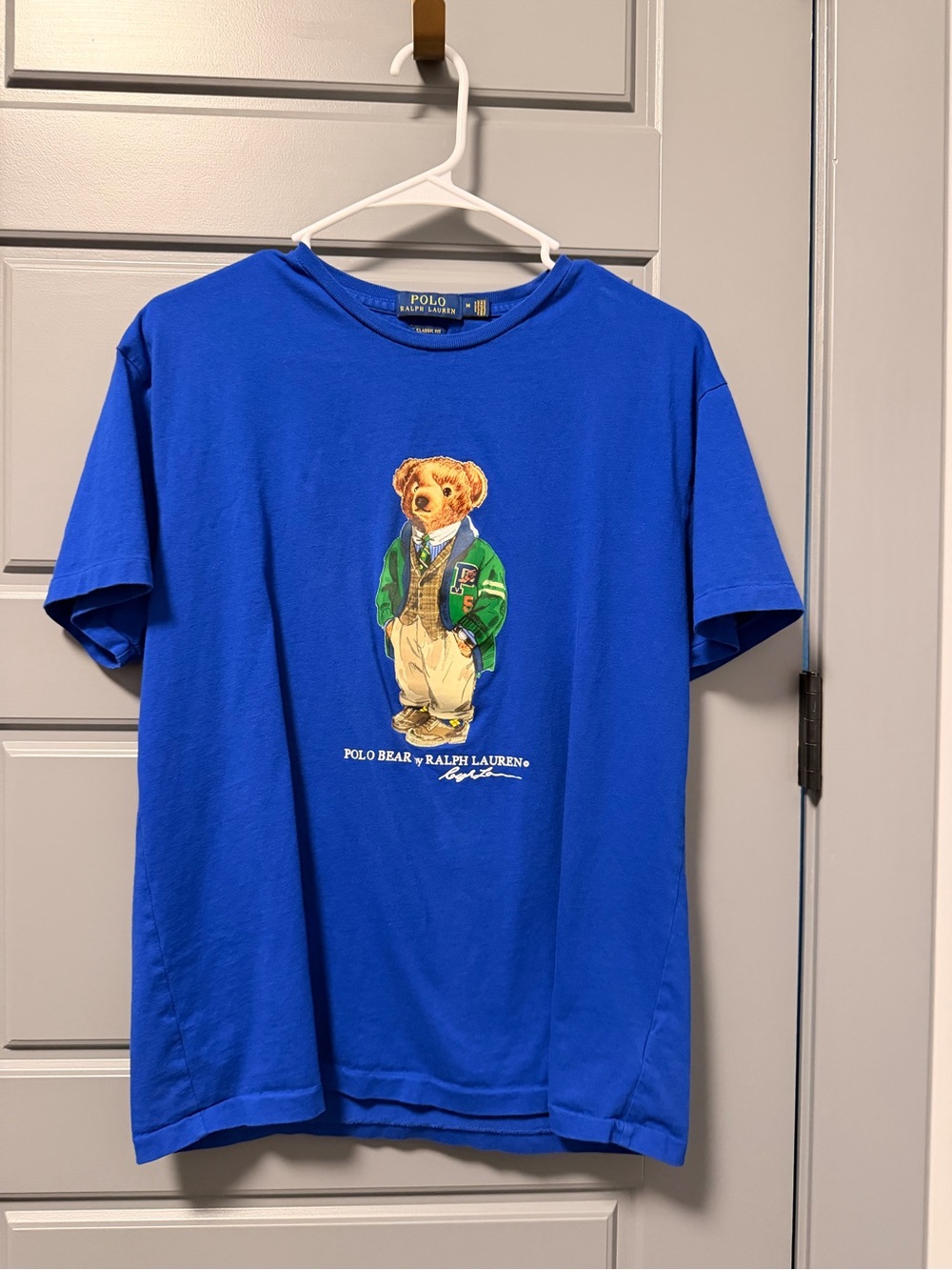 Polo Ralph Lauren Men's Classic-Fit Polo Bear Graphic T-Shirts MEDIUM